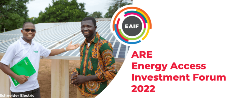 Energy Access Investment Forum & Tanzania Renewable Energy Day 2022