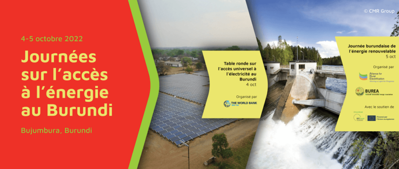 Journées sur l’accès à l’énergie au Burundi 2022