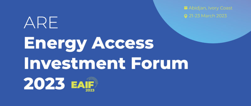 Energy Access Investment Forum 2023