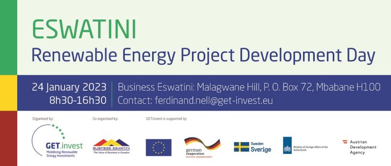 Eswatini Renewable Energy Project Development Day