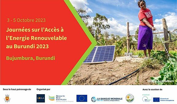 Journées sur l’Accès à l’Energie Renouvelable au Burundi 2023