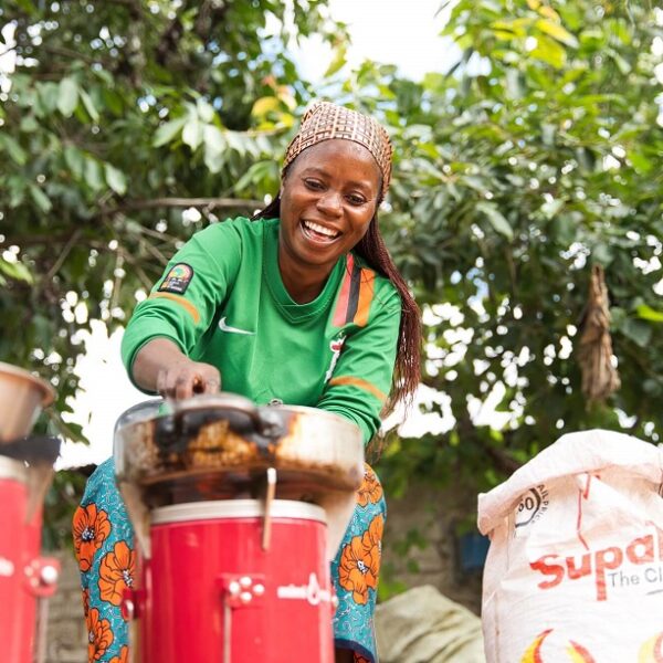 Stoves fuelled by sawdust and data