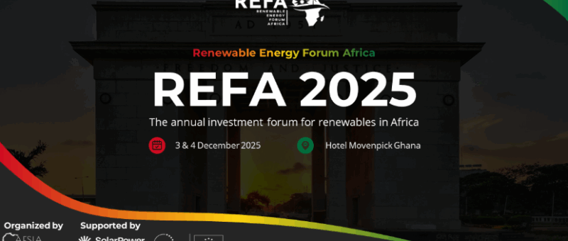 Renewable Energy Forum Africa (REFA) 2025