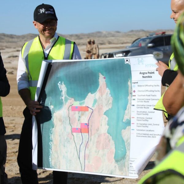 De l’hydrogène prêt à l’exportation en provenance de Namibie