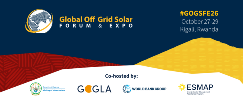 Global Off-Grid Solar Forum & Expo 2026